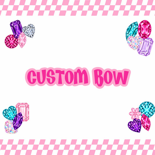 Custom Cheer Bow
